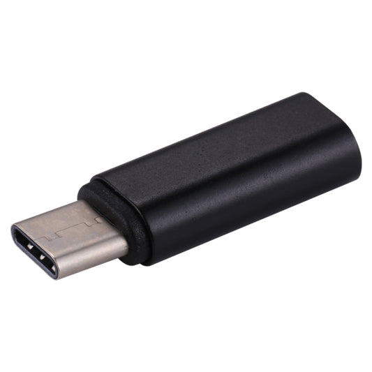8 Pin Female to USB-C / Type-C Male Metal Shell Adapter(Black) by buy2fix