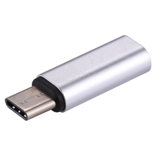 8 Pin Female to USB-C / Type-C Male Metal Shell Adapter(Silver) by buy2fix