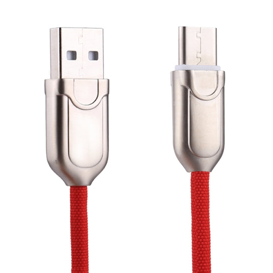 1m 2A USB-C / Type-C to USB 2.0 Data Sync Quick Charger Cable(Red) by buy2fix