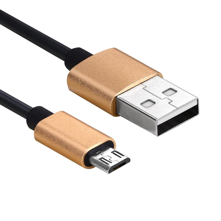 30cm to 100cm High Speed Spring Style Micro USB to USB 2.0 Flexible Elastic Spring Coiled Cable USB Data Sync Cable , For Galaxy, Huawei, Xiaomi, LG, HTC, Sony and Other Smart Phones(Gold) - Micro USB Cable by buy2fix | Online Shopping UK | buy2fix