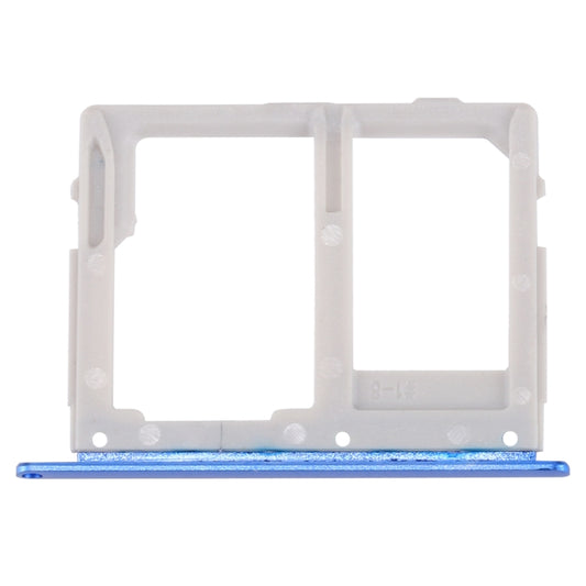 For Galaxy C7 Pro / C7010 & C5 Pro / C5010 SIM Card Tray + SIM / Micro SD Card Tray (Blue) - Card Tray by buy2fix | Online Shopping UK | buy2fix