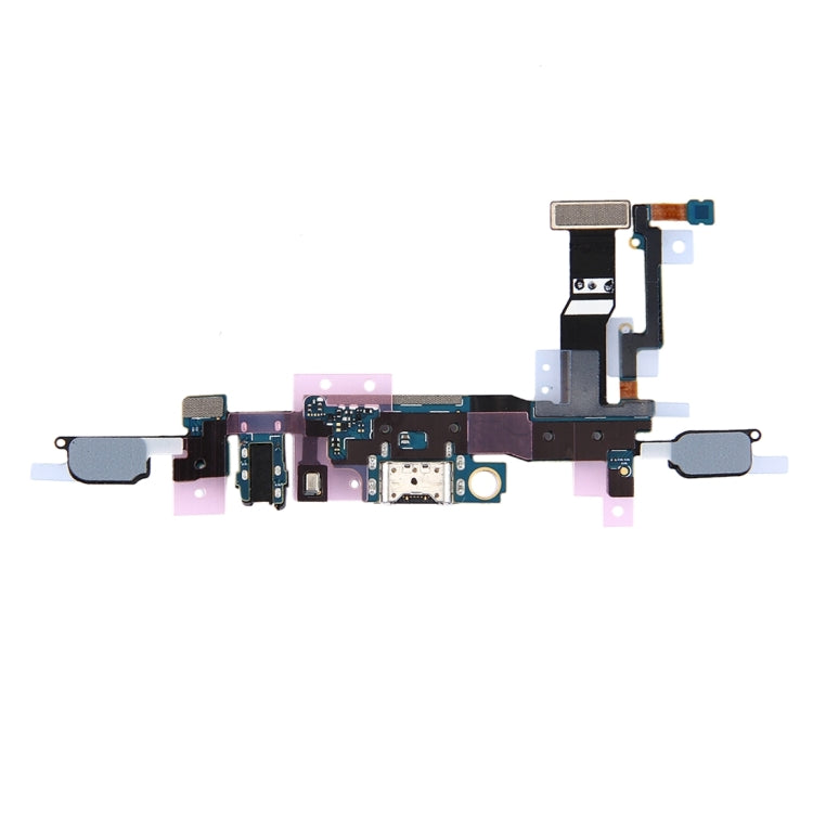 For Galaxy C5 Pro / C5010 Charging Port + Home Button + Earphone Jack Flex Cable - Flex Cable by buy2fix | Online Shopping UK | buy2fix