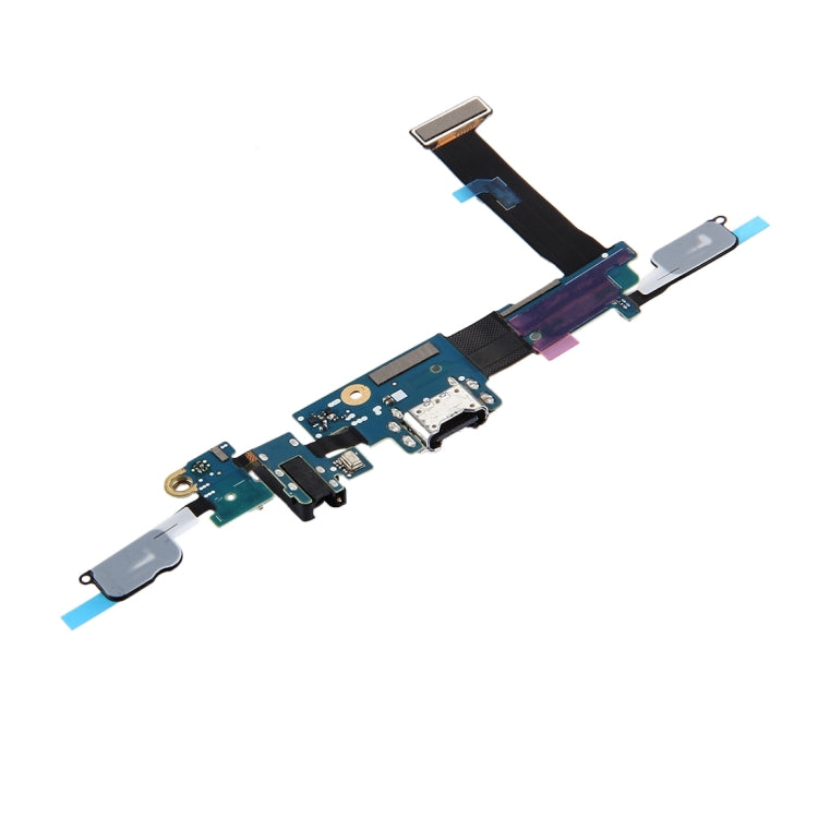 For Galaxy C7 Pro / C7010 Charging Port + Home Button + Earphone Jack Flex Cable - Flex Cable by buy2fix | Online Shopping UK | buy2fix