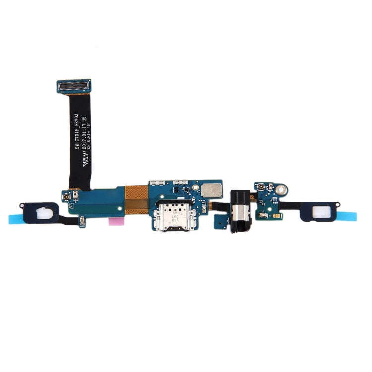 For Galaxy C7 Pro / C701F Charging Port + Home Button + Earphone Jack Flex Cable - Flex Cable by buy2fix | Online Shopping UK | buy2fix