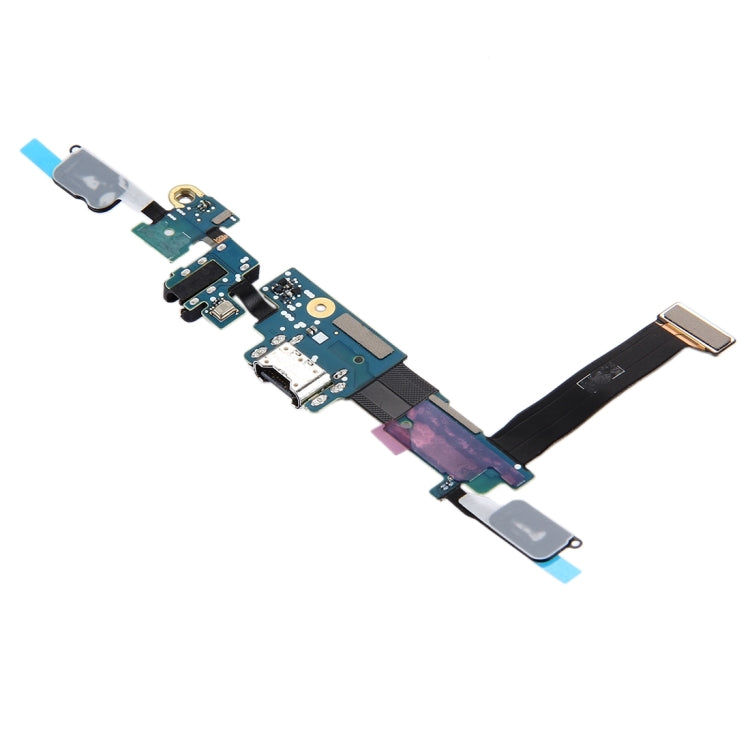 For Galaxy C7 Pro / C701F Charging Port + Home Button + Earphone Jack Flex Cable - Flex Cable by buy2fix | Online Shopping UK | buy2fix