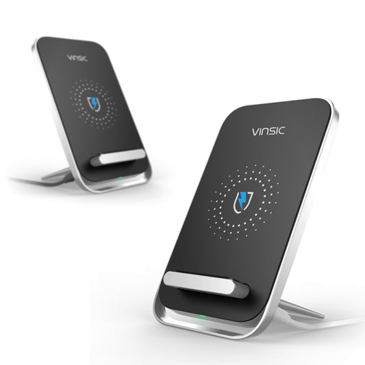 Vinsic Output 5V 1A Qi Standard Wireless Charger Fast Charger by VINSIC