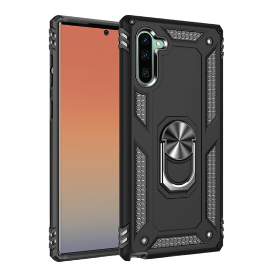 Armor Shockproof TPU + PC Protective Case for Galaxy Note10 / Note10 5G, with 360 Degree Rotation Holder(Black) by buy2fix