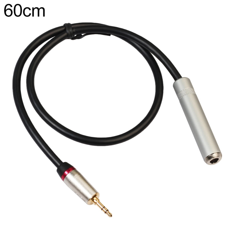 REXLIS TC128MF 3.5mm Male to 6.5mm Female Audio Adapter Cable, Length: 60cm - Audio Adapter by REXLIS | Online Shopping UK | buy2fix