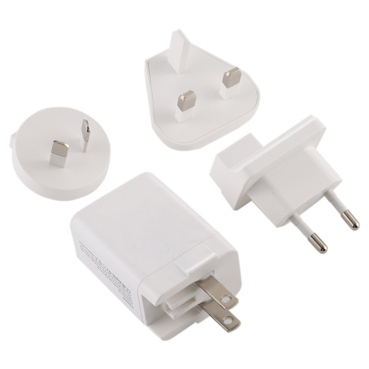 5 in 1 18W Power Adapter Plug Adapter Convertible US + UK + EU + AU Plug - Plug Adaptor by buy2fix | Online Shopping UK | buy2fix
