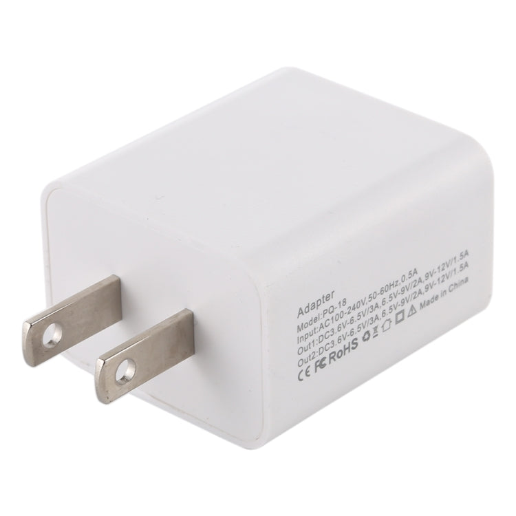 18W Power Adapter Plug Adapter US Plug - Plug Adaptor by buy2fix | Online Shopping UK | buy2fix