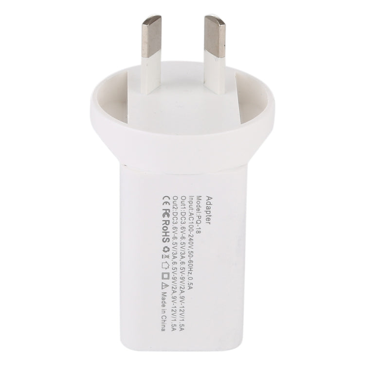18W Power Adapter Plug Adapter AU Plug - Plug Adaptor by buy2fix | Online Shopping UK | buy2fix