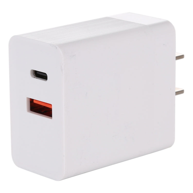 24W PD + QC3.0 Fast Charger Power Adapter Plug Adapter US Plug - Plug Adaptor by buy2fix | Online Shopping UK | buy2fix