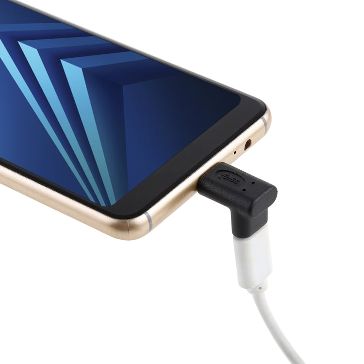 USB-C / Type-C Female to Male Extension Elbow Design Adapter by buy2fix