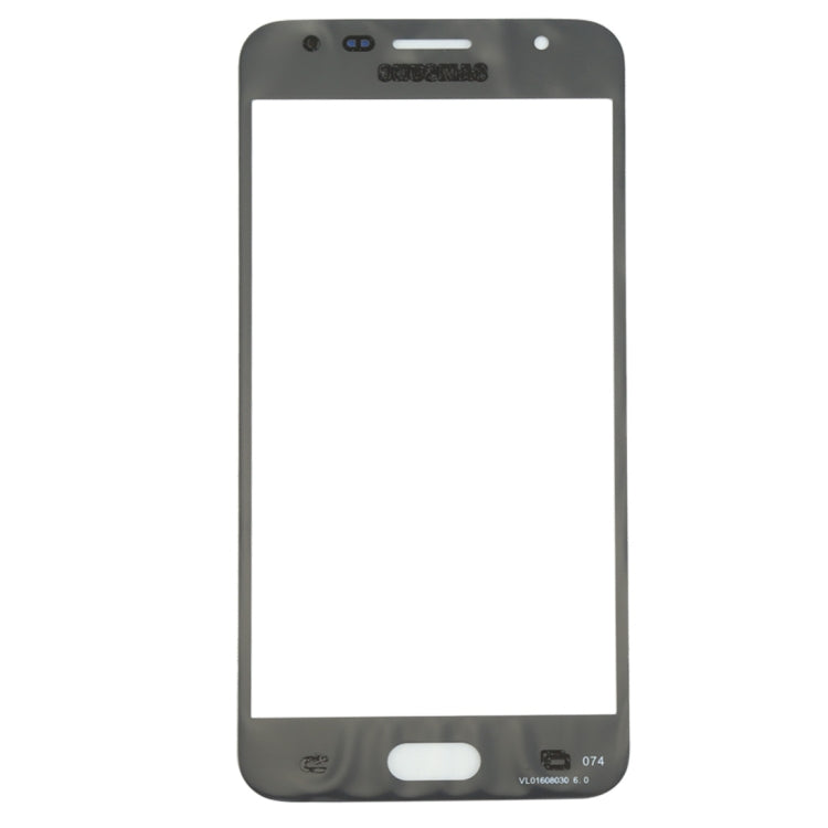 For Galaxy On5 / G550 Front Screen Outer Glass Lens (Black) - Outer Glass Lens by buy2fix | Online Shopping UK | buy2fix