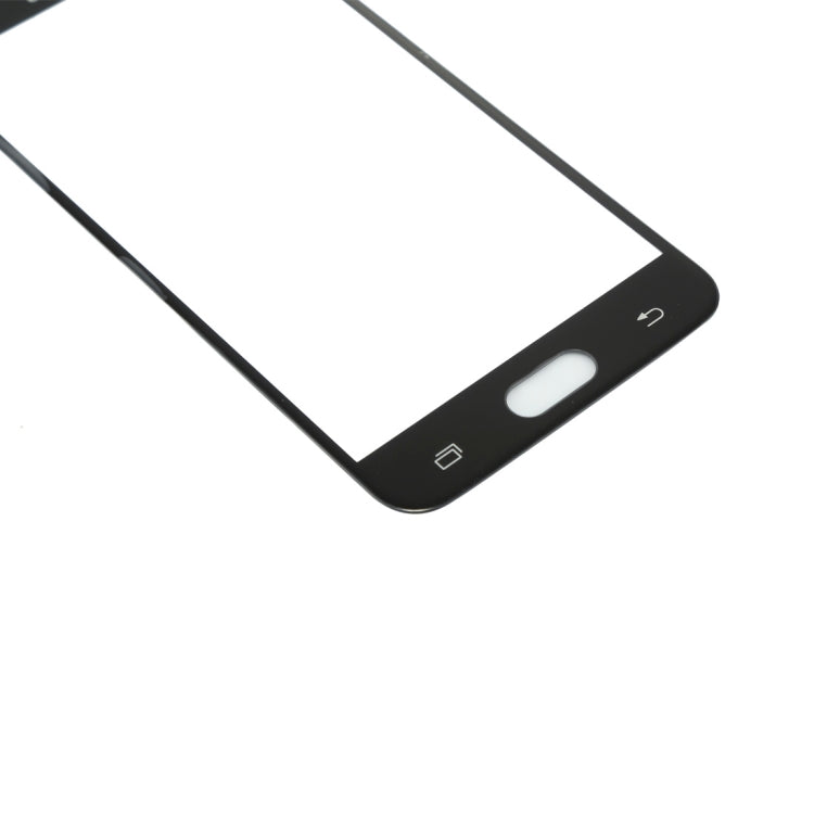 For Galaxy On5 / G550 Front Screen Outer Glass Lens (Black) - Outer Glass Lens by buy2fix | Online Shopping UK | buy2fix