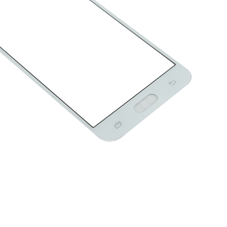 For Galaxy On5 / G550 Front Screen Outer Glass Lens(White) - Outer Glass Lens by buy2fix | Online Shopping UK | buy2fix