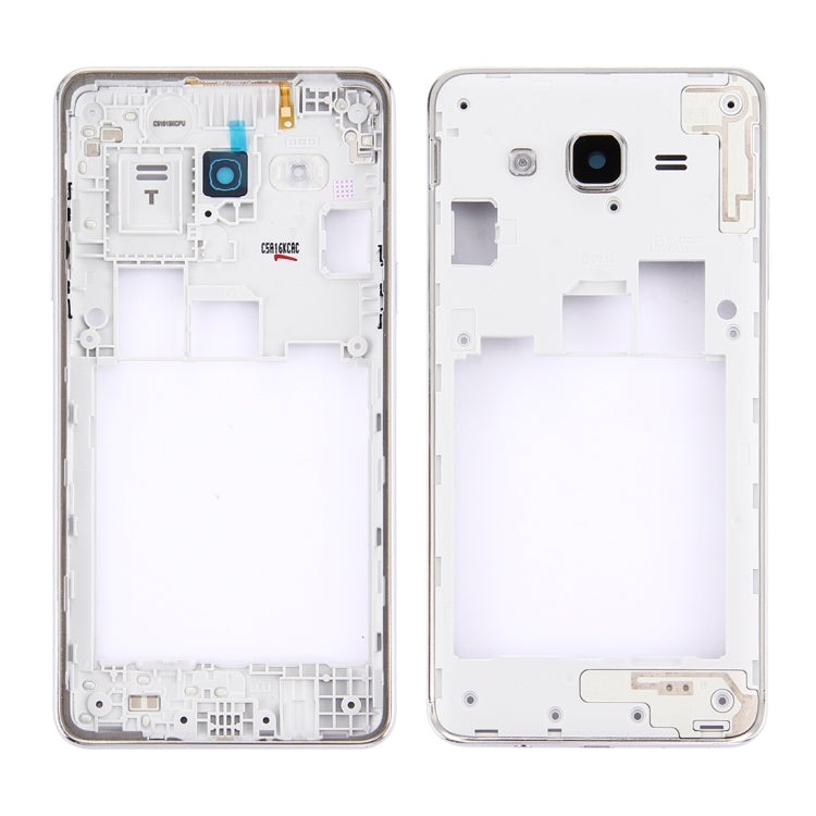 For Galaxy On5 / G5500 Middle Frame Bezel (Double Card Version)(Silver) - Frame Bezel Plate by buy2fix | Online Shopping UK | buy2fix