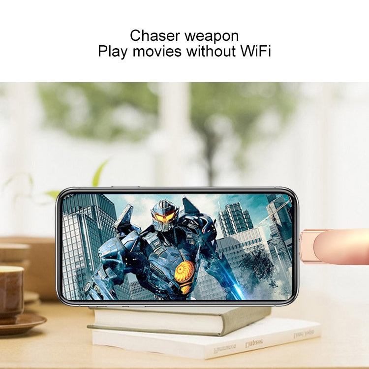 Kinzdi 32GB USB 3.0 + Type-C 3.0 Interface Metal Twister Flash Disk V11 (Rose Gold) by Kinzdi