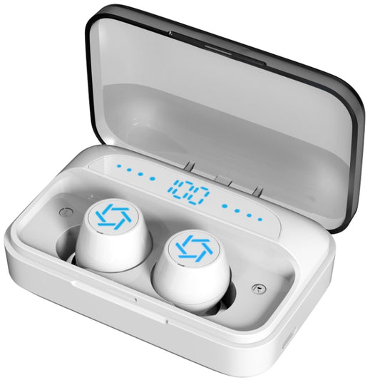 Galante S15 Bluetooth 5.0 True Wireless Bluetooth Earphone with Charging Box (White) by Galante