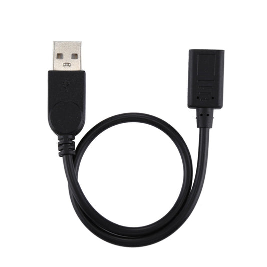 USB-C / Type-C Female to USB 2.0 Male Adapter Cable, Total Length: 33cm by buy2fix
