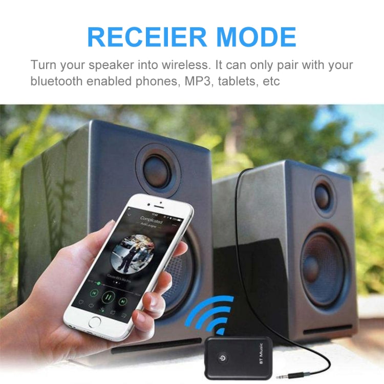 YPF-03 2 in 1 Bluetooth 4.2 Transmitter & Receiver 3.5mm Wireless Audio Adapter, Transmission Distance: 20m, For PC, TV, Home Stereo, Phone - Apple Accessories by buy2fix | Online Shopping UK | buy2fix