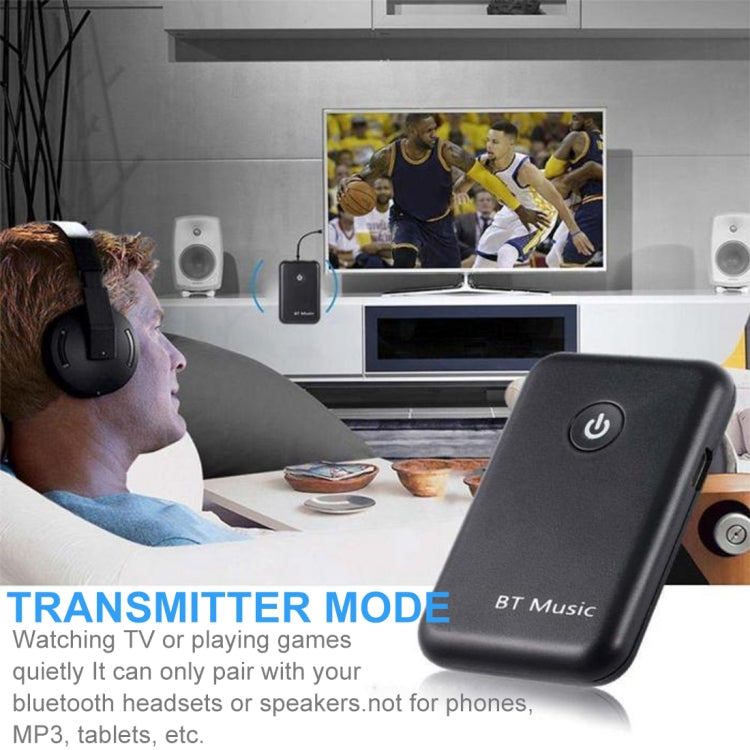 YPF-03 2 in 1 Bluetooth 4.2 Transmitter & Receiver 3.5mm Wireless Audio Adapter, Transmission Distance: 20m, For PC, TV, Home Stereo, Phone - Apple Accessories by buy2fix | Online Shopping UK | buy2fix
