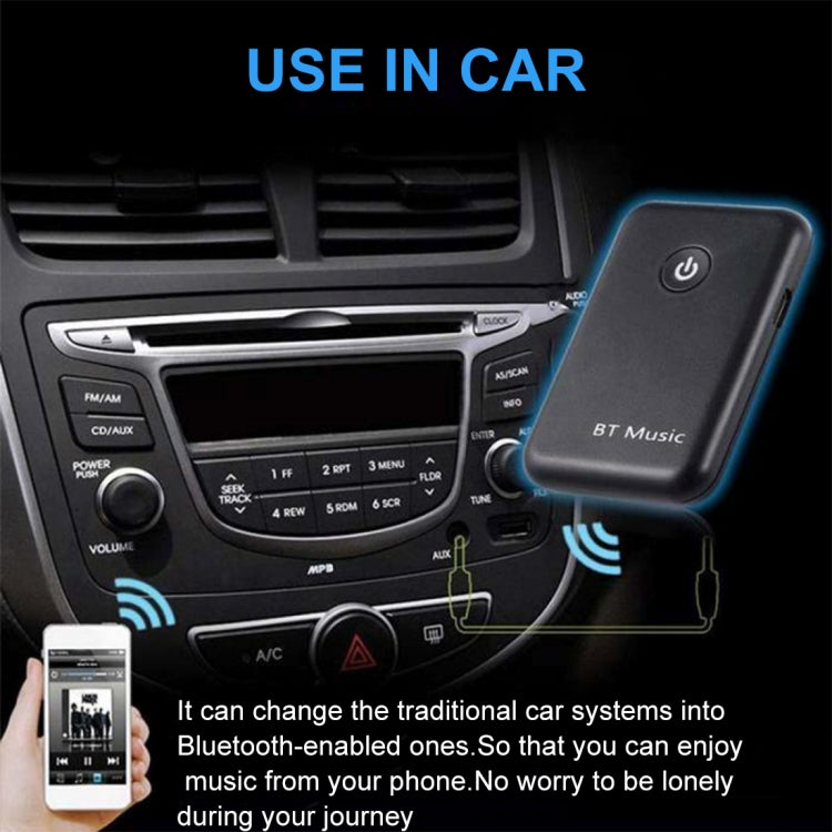 YPF-03 2 in 1 Bluetooth 4.2 Transmitter & Receiver 3.5mm Wireless Audio Adapter, Transmission Distance: 20m, For PC, TV, Home Stereo, Phone - Apple Accessories by buy2fix | Online Shopping UK | buy2fix