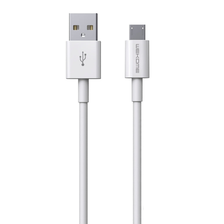 WK WDC-117 3A Micro USB Fast Charging Charging Cable, Length: 1.2m(White) - Micro USB Cable by WK | Online Shopping UK | buy2fix