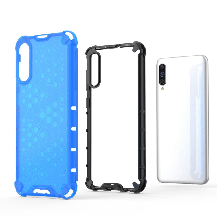 Shockproof Honeycomb PC + TPU Case for Galaxy A50 (Black) - Galaxy Phone Cases by buy2fix | Online Shopping UK | buy2fix