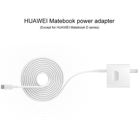 Original Huawei For Huawei MateBook Series Laptop Power Adapter, US Plug (White) - USB Charger by Huawei | Online Shopping UK | buy2fix