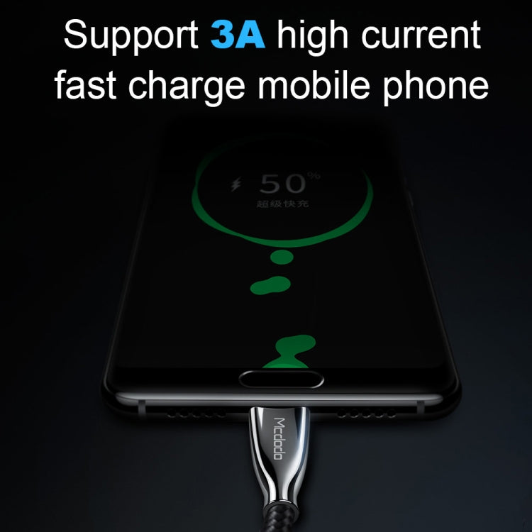 Mcdodo CA-5891 Excellence Series 3A Type-C to Type-C Cable, Length: 2m(Black) by Mcdodo