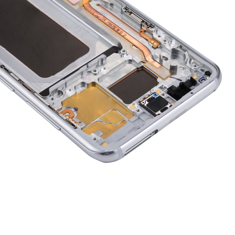 Original LCD Screen + Original Touch Panel with Frame for Galaxy S8+ / G955 / G955F / G955FD / G955U / G955A / G955P / G955T / G955V / G955R4 / G955W / G9550(Silver) - LCD Screen by buy2fix | Online Shopping UK | buy2fix