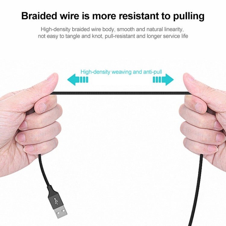 IVON CA52 2.4A USB to Type-C + Micro USB 2 in 1 Charging Sync Data Cable, Length: 1m (Silver) - Multifunctional Cable by IVON | Online Shopping UK | buy2fix