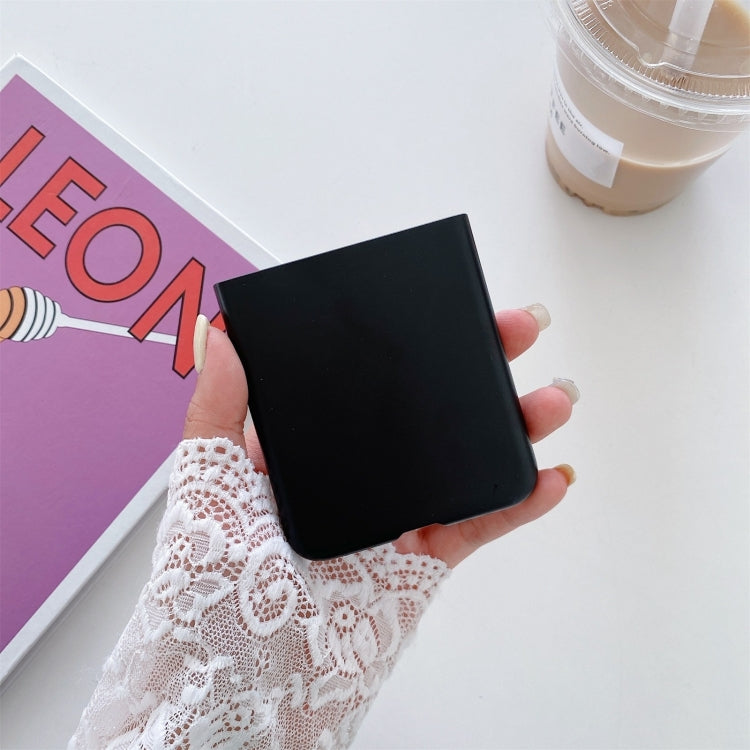 For Samsung Galaxy Z Flip4 Frosted PC Shockproof Phone Case(Black) by buy2fix