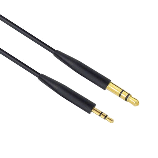 ZS0138 3.5mm to 2.5mm Headphone Audio Cable for BOSE SoundTrue QC35 QC25 OE2(Black) - Headset Accessories by buy2fix | Online Shopping UK | buy2fix