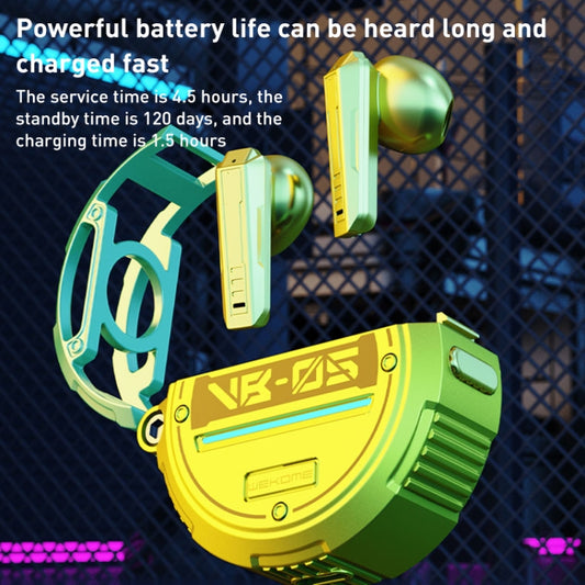 WK VB05 Pioneer Series Wireless Bluetooth Earphones (Yellow) by WK