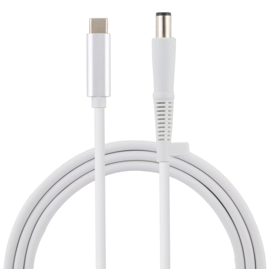 USB-C / Type-C to 7.4 x 0.6mm Laptop Power Charging Cable for HP, Cable Length: about 1.5m(White) - For HP by buy2fix | Online Shopping UK | buy2fix
