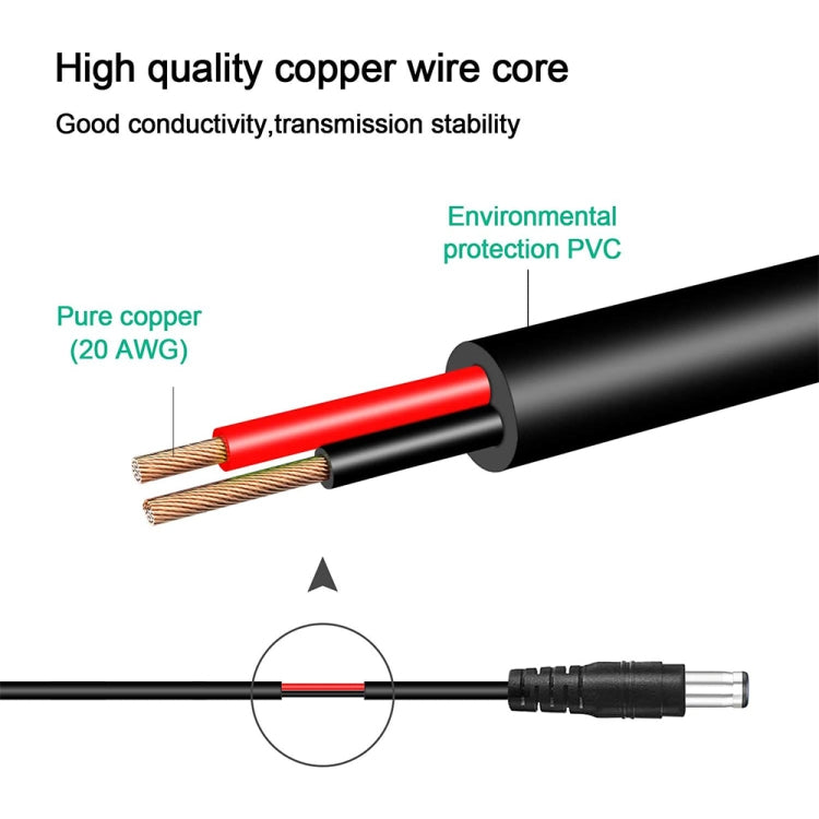 USB-C / Type-C to 5.5 x 2.1mm Laptop Power Charging Cable, Cable Length: about 1.5m - Universal Power Adapter by buy2fix | Online Shopping UK | buy2fix