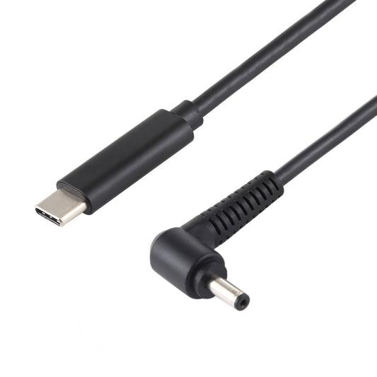 USB-C / Type-C to 4.0 x 1.35mm Laptop Power Charging Cable, Cable Length: about 1.5m(Black) - For Asus by buy2fix | Online Shopping UK | buy2fix