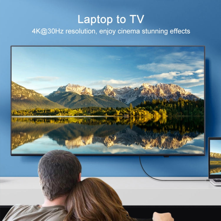 Onten UC503 USB-C / Type-C 4K 30Hz HDTV Cable, Length:1.8m - Wireless Display Dongle by Onten | Online Shopping UK | buy2fix