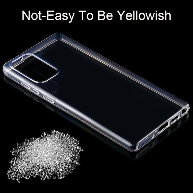 For Samsung Galaxy Note 20 5G 0.75mm Ultra-Thin Transparent TPU Protective Case by buy2fix