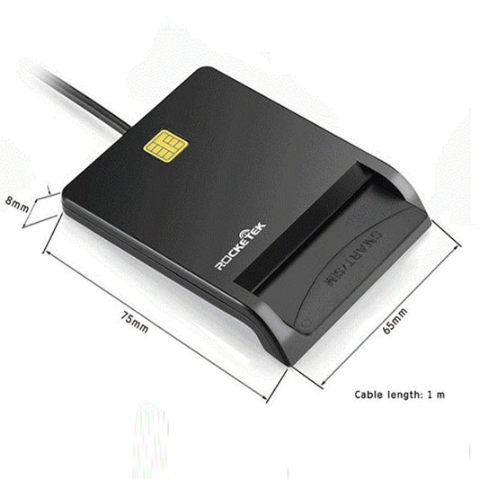 ROCKETEK SCR1-C CAC ID SIM Chip Smart Card Reader by ROCKETEK
