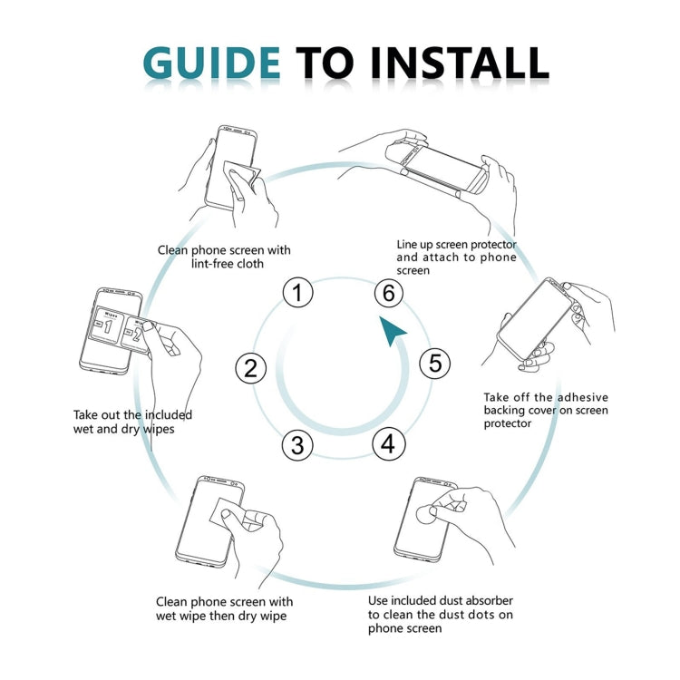 Case Friendly Screen Curved Tempered Glass Film For Galaxy S8 / G950(Black) by buy2fix
