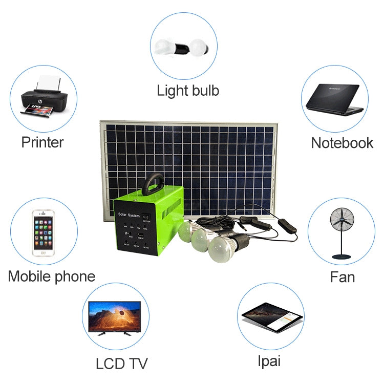 SG30W-AC100 30W Household High Power Solar Power Generation System - Others by buy2fix | Online Shopping UK | buy2fix