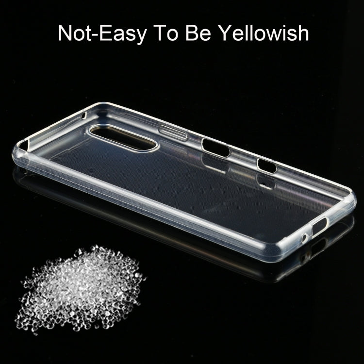 For Sony Xperia 10 III 0.75mm Ultra-thin Transparent TPU Soft Protective Case (Transparent) - Sony Cases by buy2fix | Online Shopping UK | buy2fix