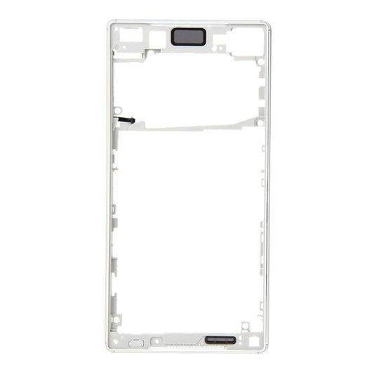 Front Bezel for Sony Xperia Z5 (Single SIM Card Version) (Silver) by buy2fix