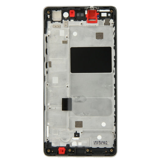 For Huawei P8 Lite Front Housing LCD Frame Bezel Plate(Black) - Full Housing Cover by buy2fix | Online Shopping UK | buy2fix