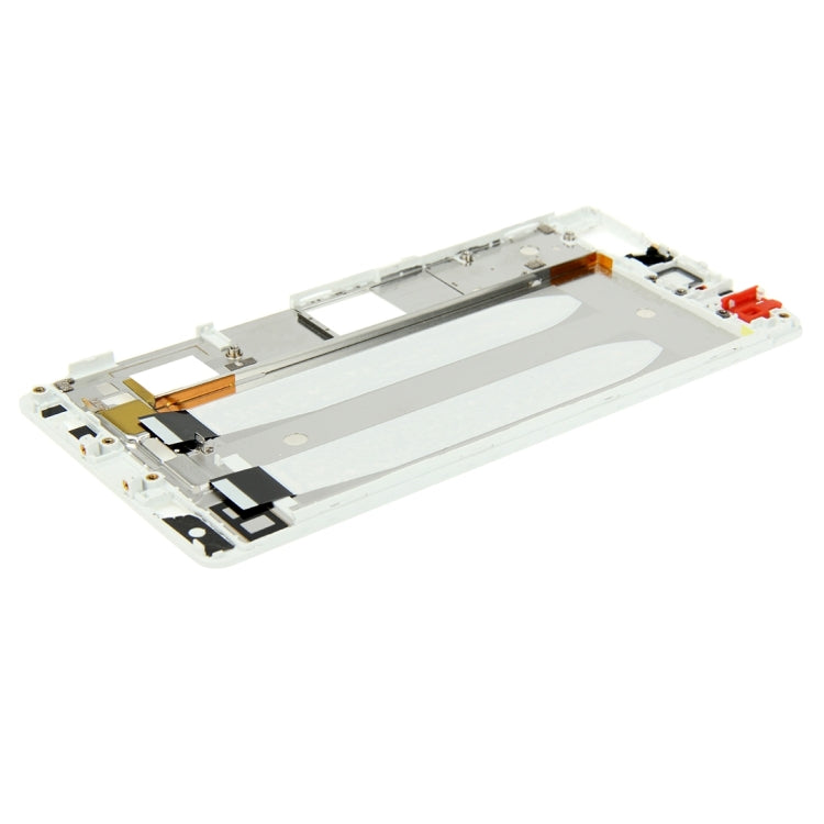 For Huawei P8 Front Housing LCD Frame Bezel Plate(White) - Full Housing Cover by buy2fix | Online Shopping UK | buy2fix