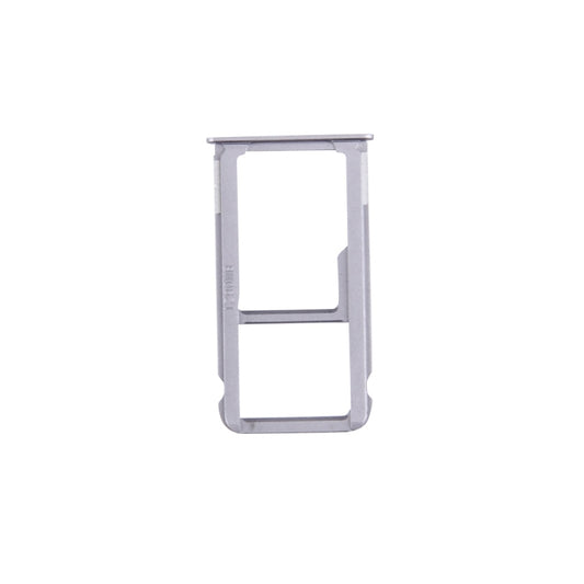 For Huawei Mate 8 Nano SIM + Micro SD / Nano SIM Card Tray(Grey) - Card Socket by buy2fix | Online Shopping UK | buy2fix