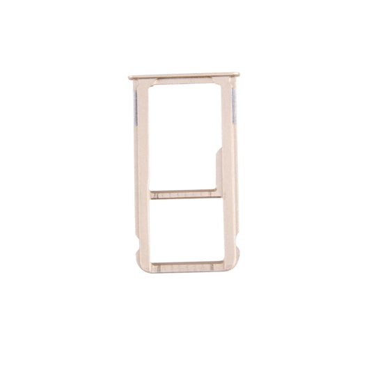 For Huawei Mate 8 Nano SIM + Micro SD / Nano SIM Card Tray(Gold) - Card Socket by buy2fix | Online Shopping UK | buy2fix